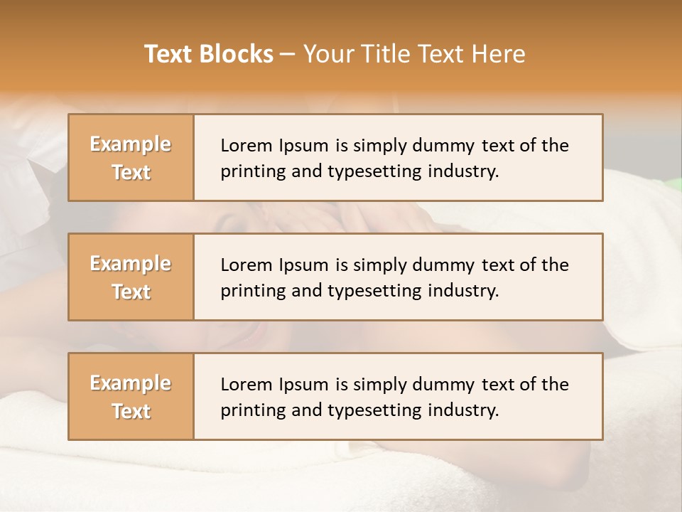 Face Health Photo PowerPoint Template