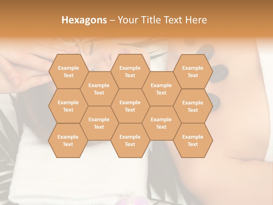 Massaging Young Salon PowerPoint Template