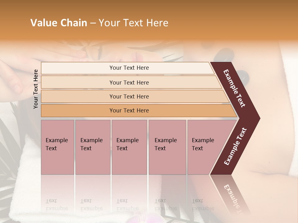 Massaging Young Salon PowerPoint Template
