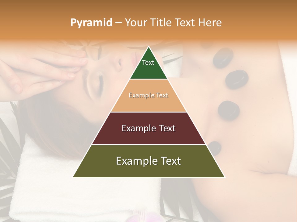 Massaging Young Salon PowerPoint Template