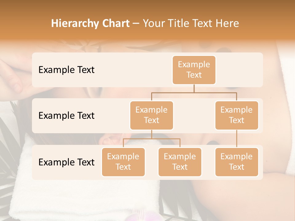 Massaging Young Salon PowerPoint Template