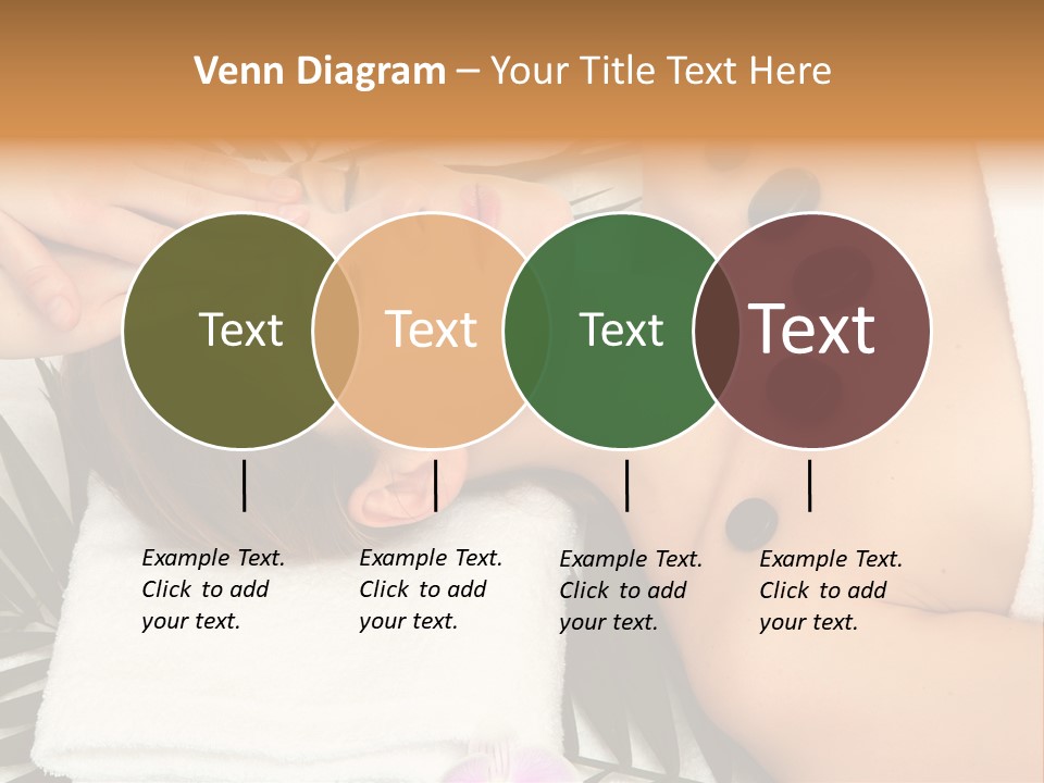 Massaging Young Salon PowerPoint Template