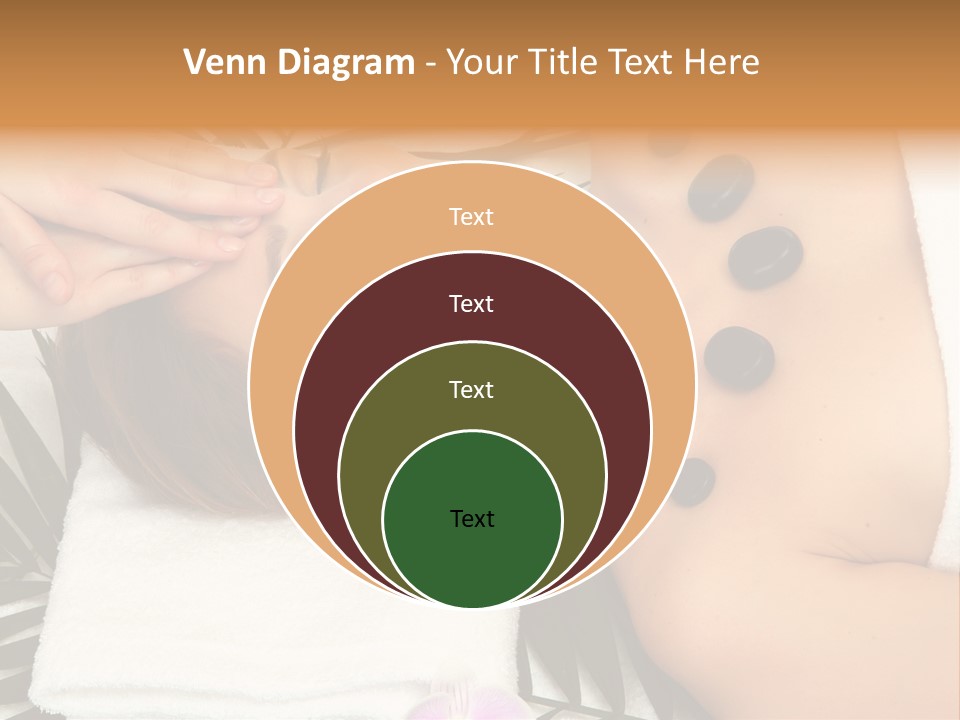 Massaging Young Salon PowerPoint Template