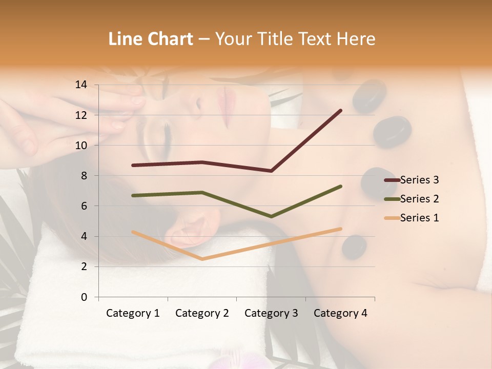 Massaging Young Salon PowerPoint Template