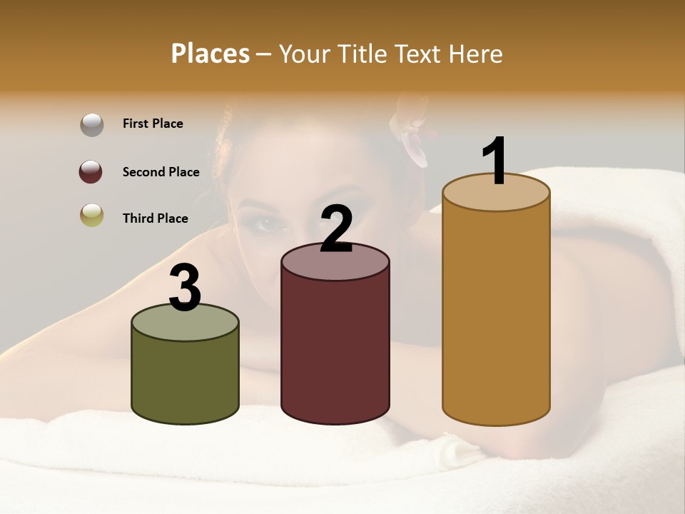 Model Treatment Green PowerPoint Template