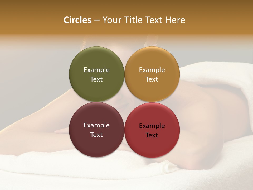 Model Treatment Green PowerPoint Template