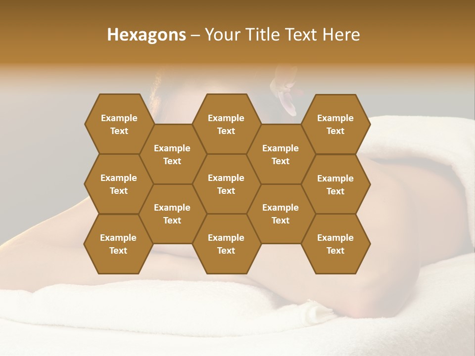 Model Treatment Green PowerPoint Template