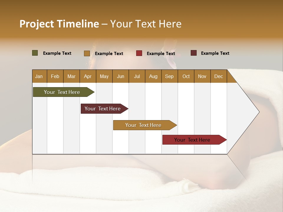 Model Treatment Green PowerPoint Template