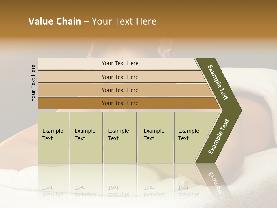 Model Treatment Green PowerPoint Template