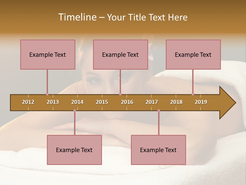 Model Treatment Green PowerPoint Template