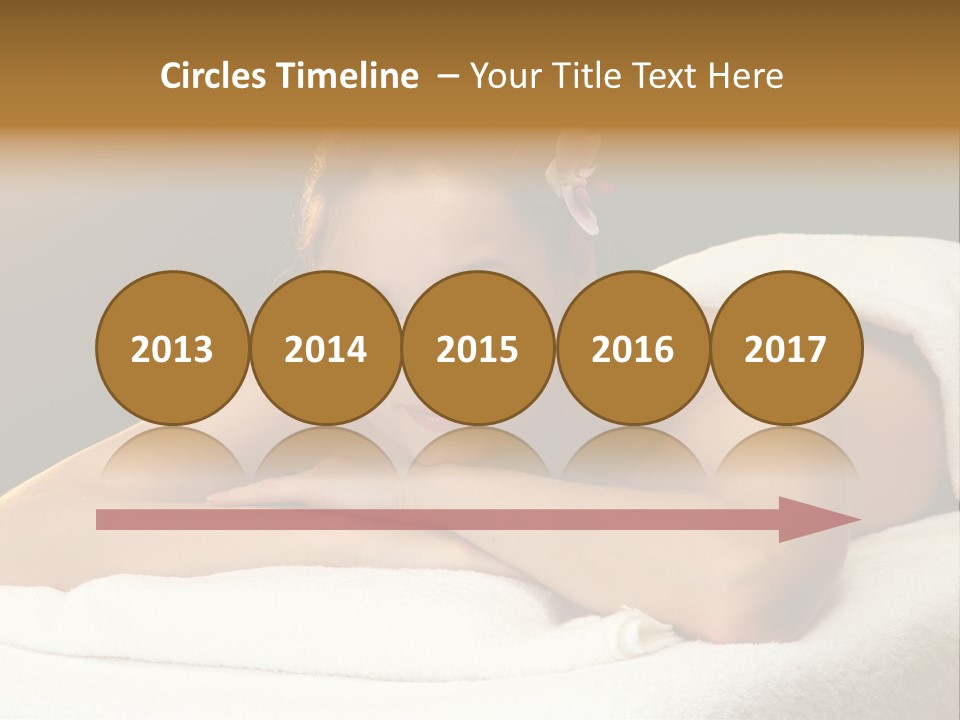 Model Treatment Green PowerPoint Template