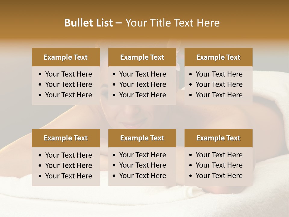 Model Treatment Green PowerPoint Template