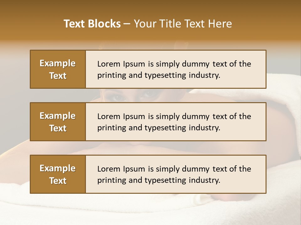 Model Treatment Green PowerPoint Template