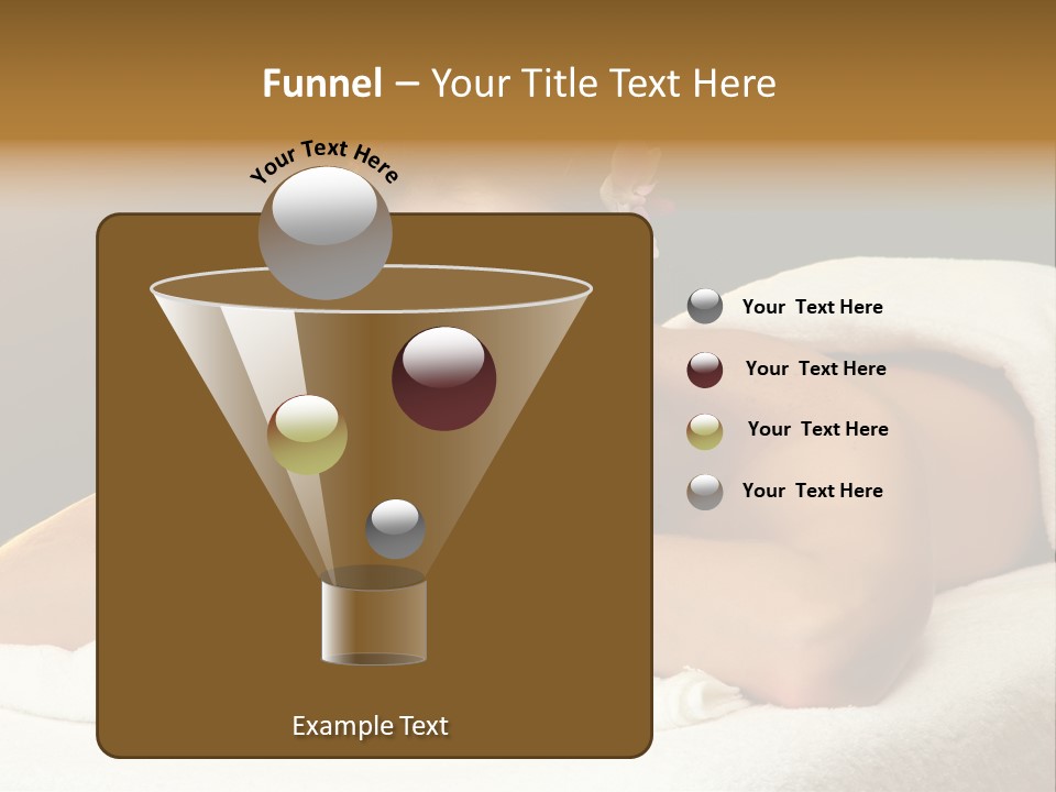 Model Treatment Green PowerPoint Template
