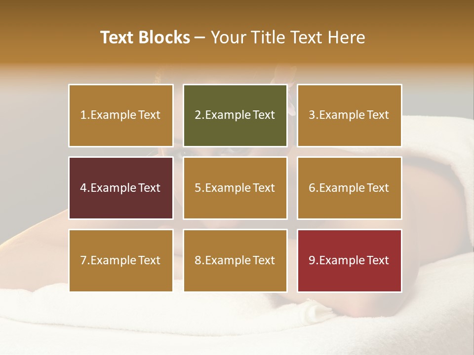 Model Treatment Green PowerPoint Template