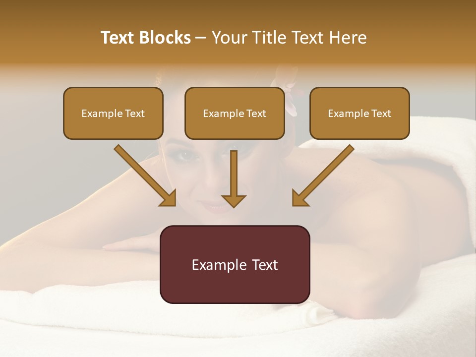 Model Treatment Green PowerPoint Template