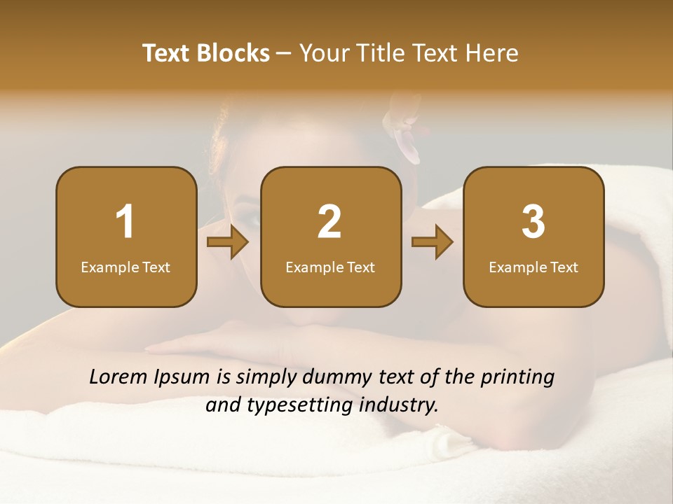 Model Treatment Green PowerPoint Template