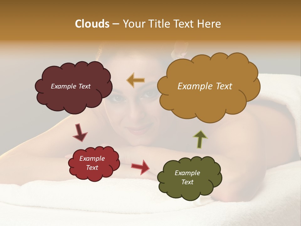 Model Treatment Green PowerPoint Template