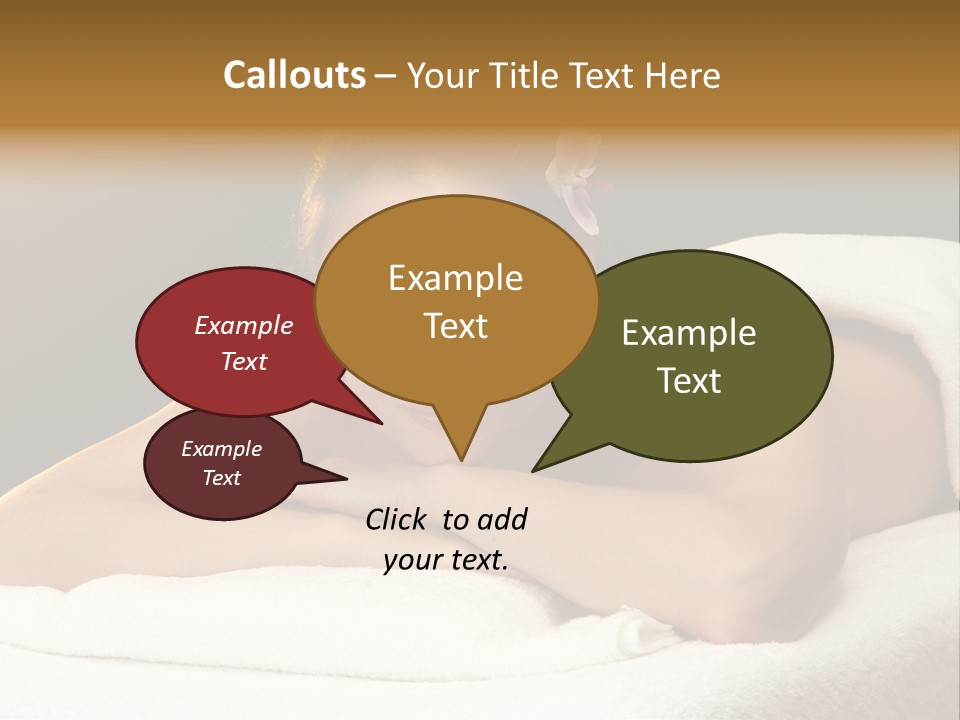 Model Treatment Green PowerPoint Template