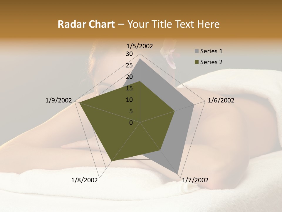 Model Treatment Green PowerPoint Template