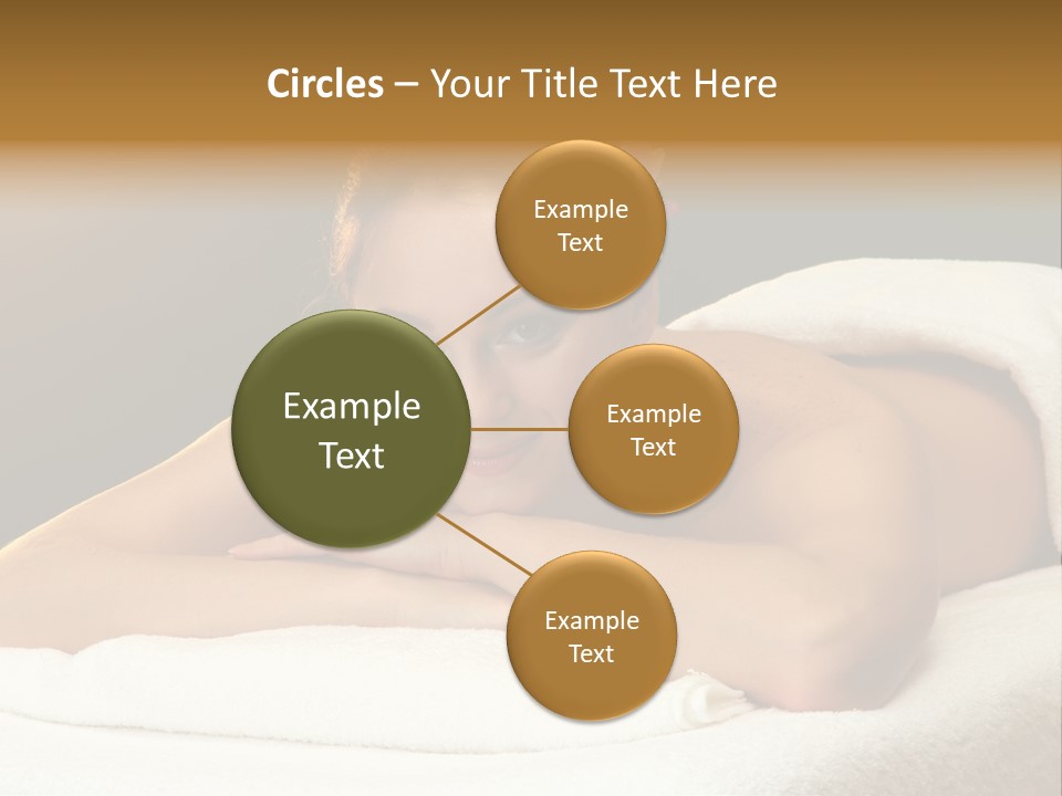 Model Treatment Green PowerPoint Template