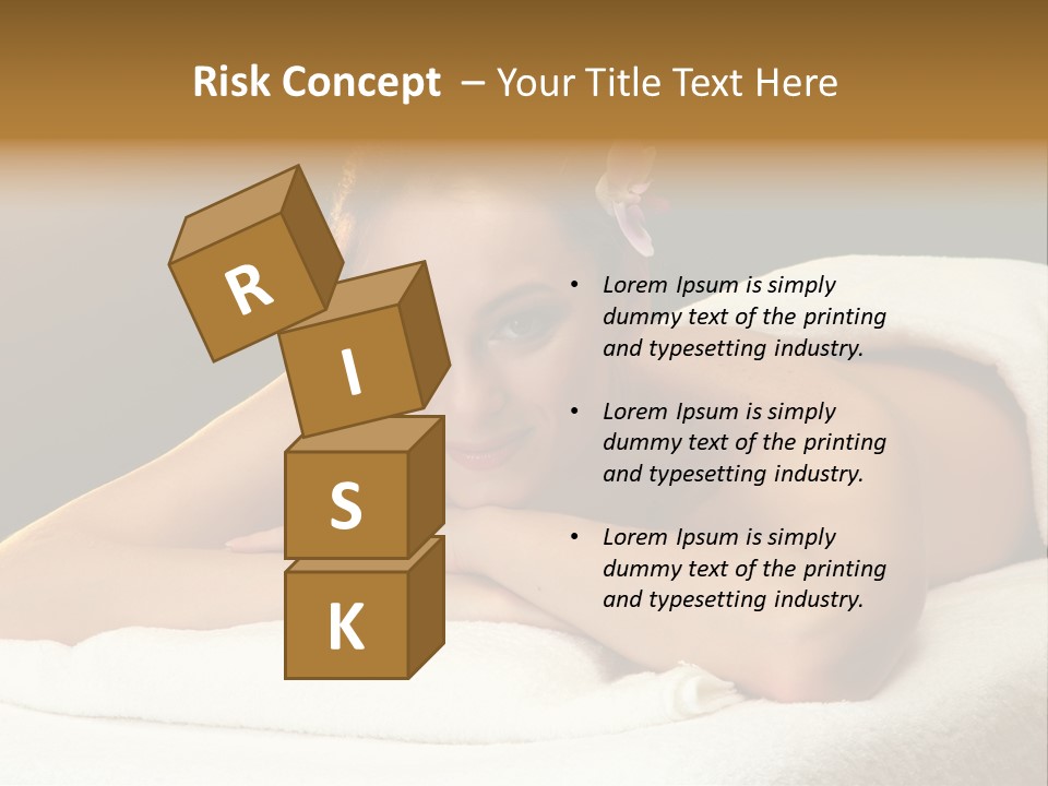 Model Treatment Green PowerPoint Template