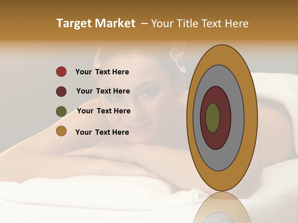 Model Treatment Green PowerPoint Template