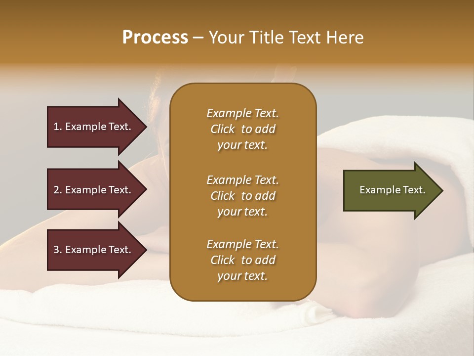 Model Treatment Green PowerPoint Template