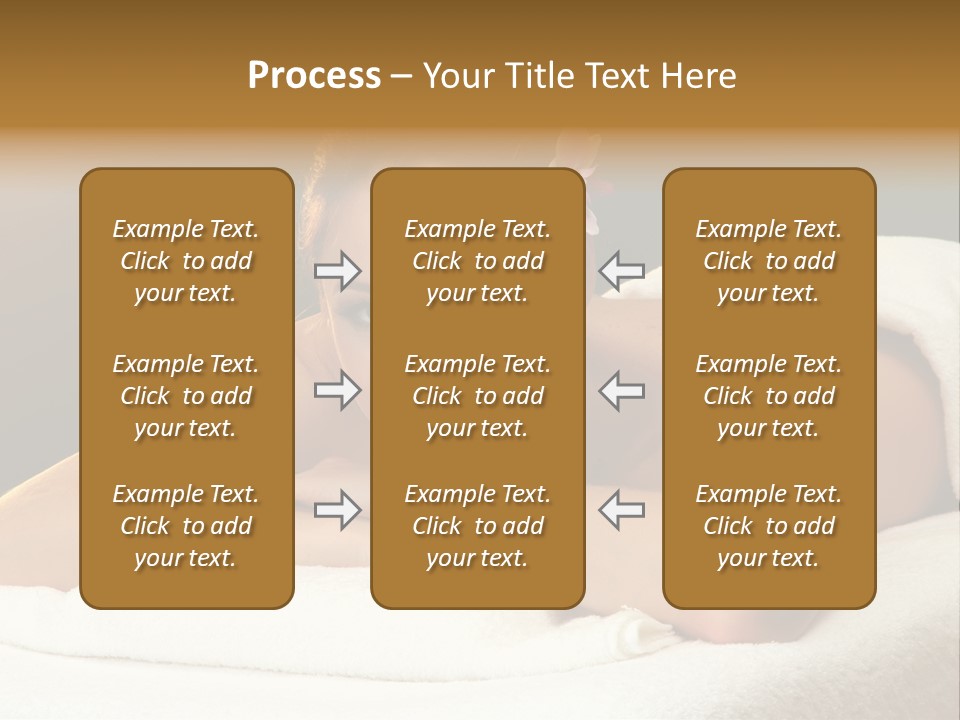 Model Treatment Green PowerPoint Template