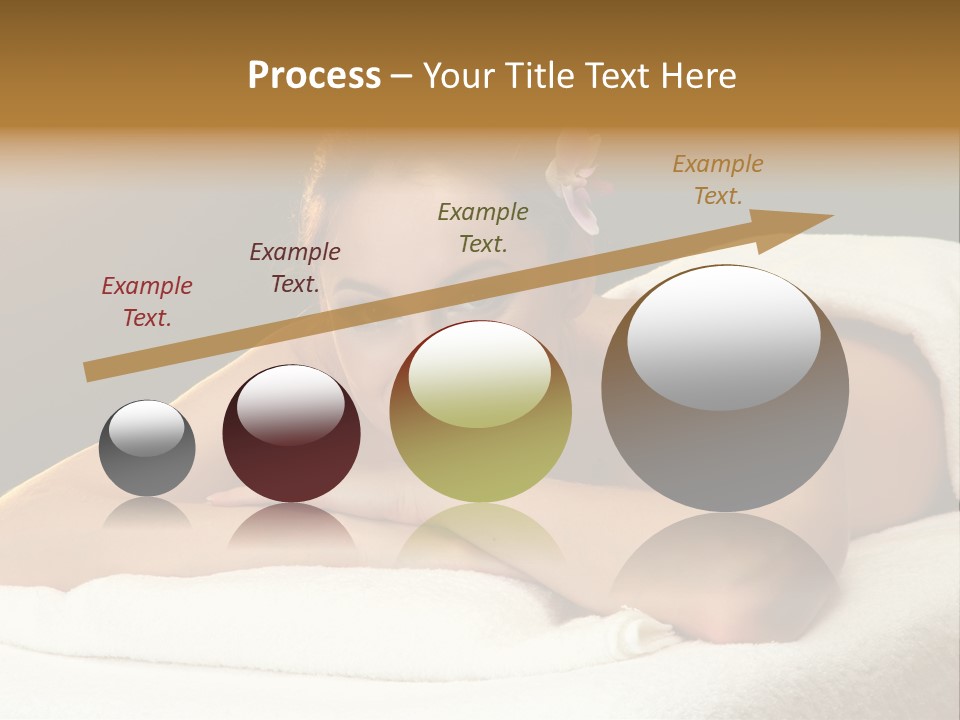 Model Treatment Green PowerPoint Template