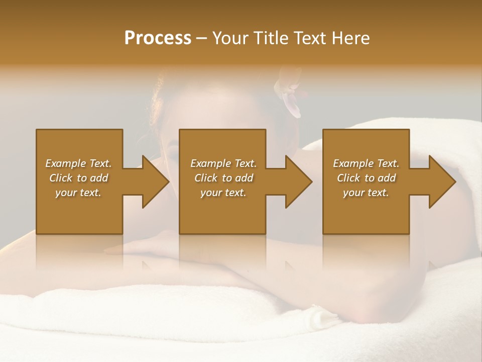 Model Treatment Green PowerPoint Template