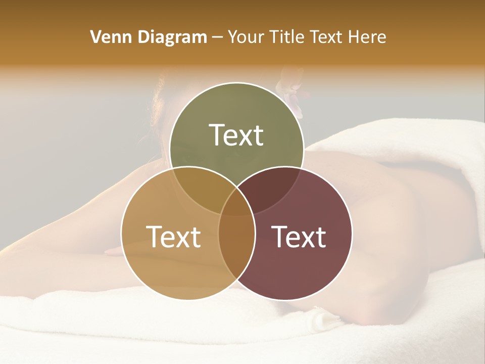 Model Treatment Green PowerPoint Template