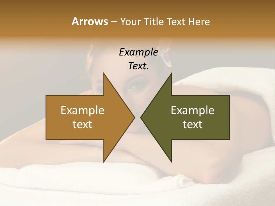 Model Treatment Green PowerPoint Template