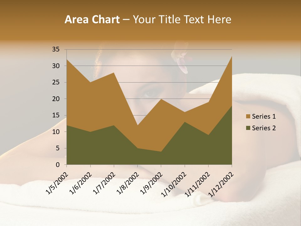 Model Treatment Green PowerPoint Template