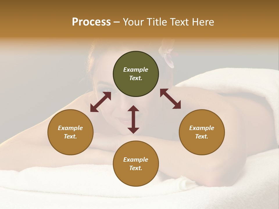 Model Treatment Green PowerPoint Template