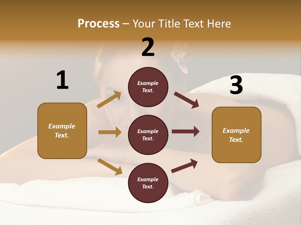 Model Treatment Green PowerPoint Template
