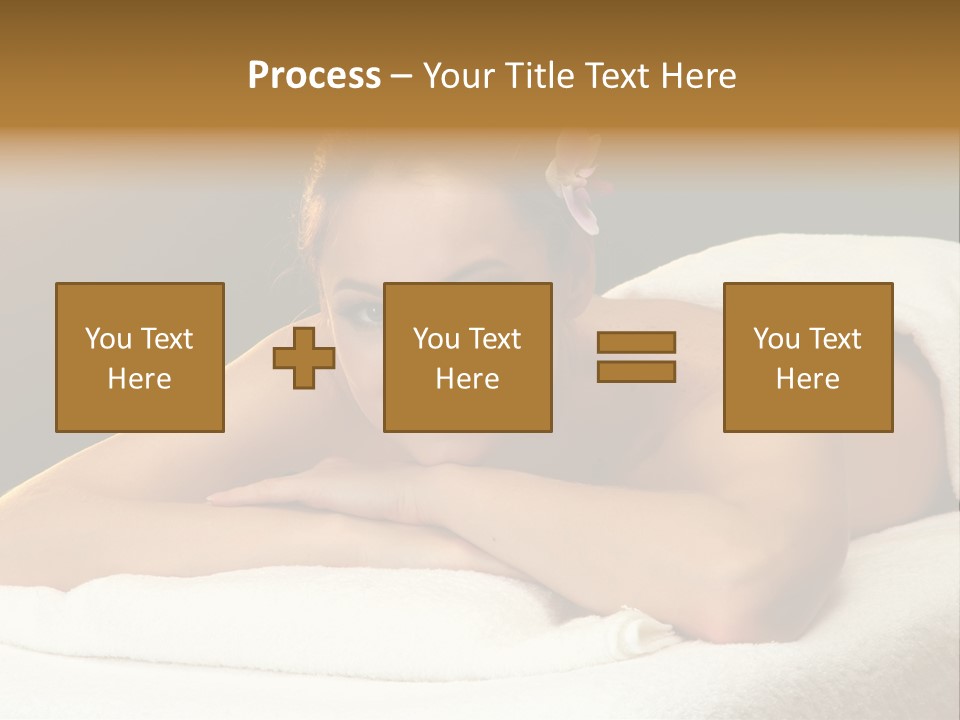 Model Treatment Green PowerPoint Template