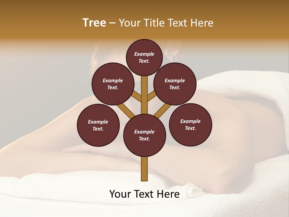 Model Treatment Green PowerPoint Template