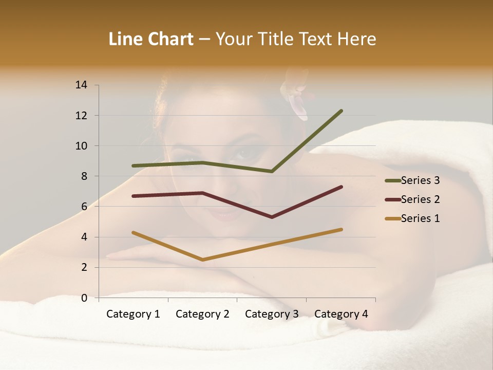 Model Treatment Green PowerPoint Template