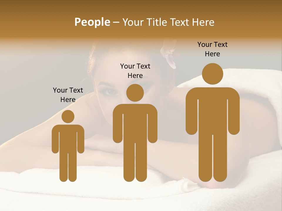 Model Treatment Green PowerPoint Template