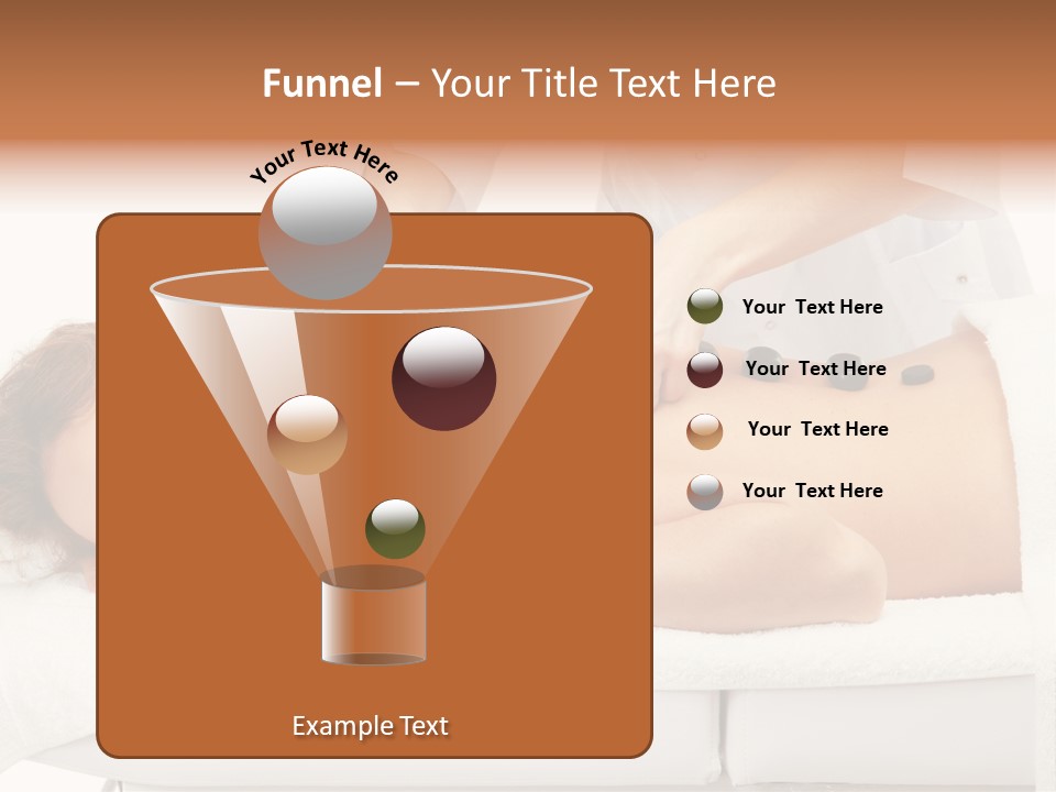 Attractive Lying Isolated PowerPoint Template