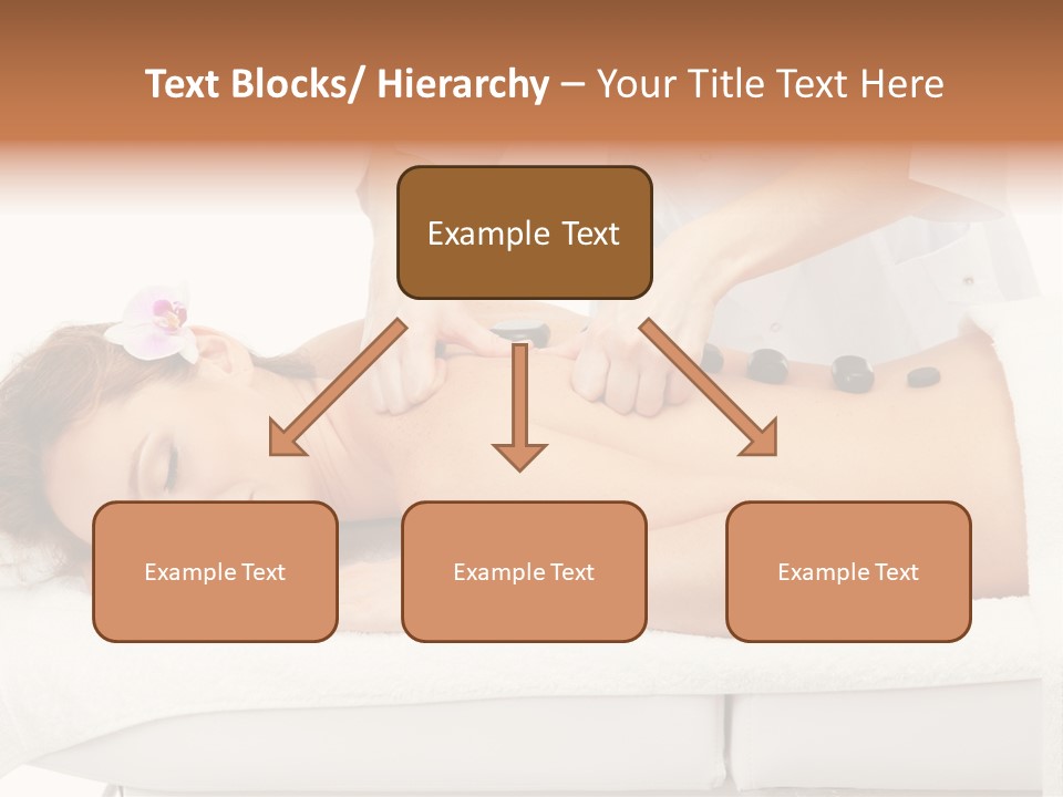 Attractive Lying Isolated PowerPoint Template