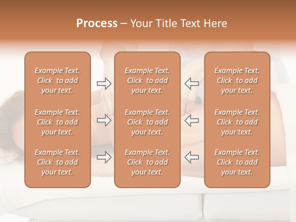 Attractive Lying Isolated PowerPoint Template
