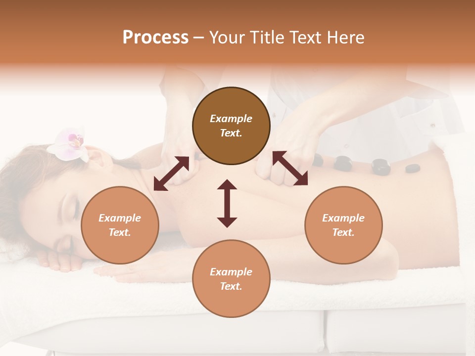 Attractive Lying Isolated PowerPoint Template