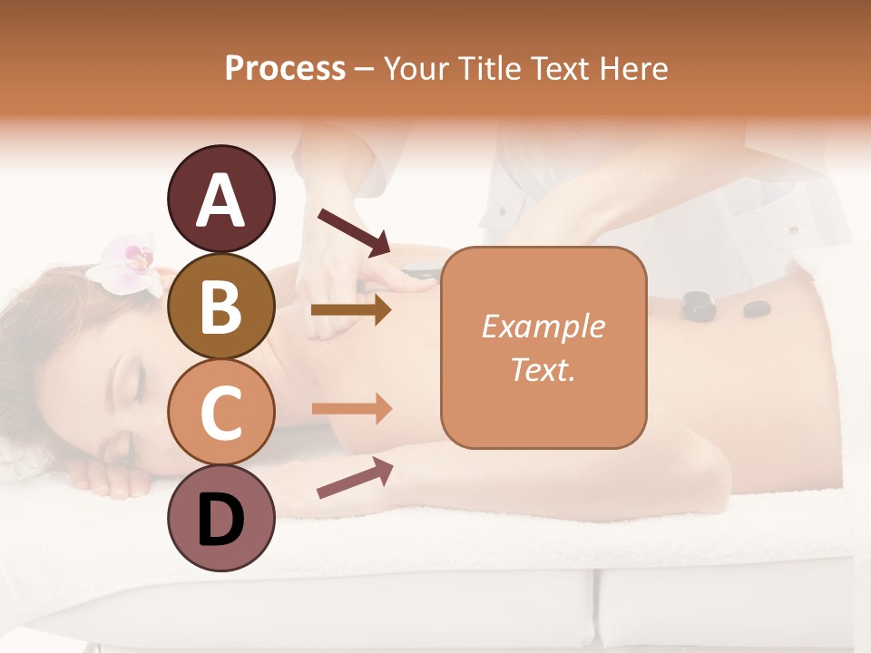Attractive Lying Isolated PowerPoint Template