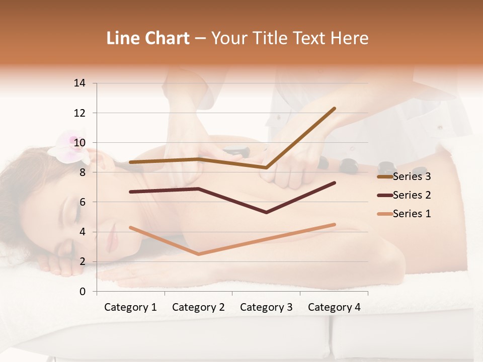 Attractive Lying Isolated PowerPoint Template