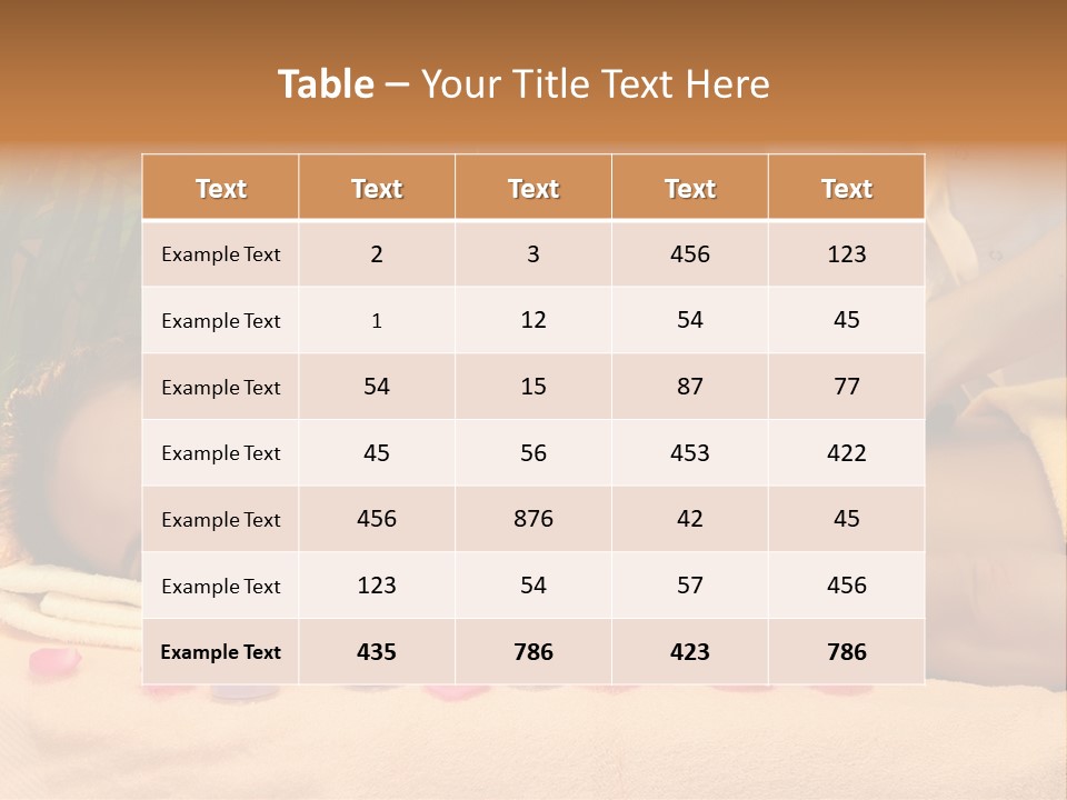 Luxury Treatment Skin PowerPoint Template