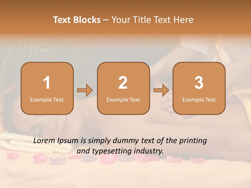 Luxury Treatment Skin PowerPoint Template