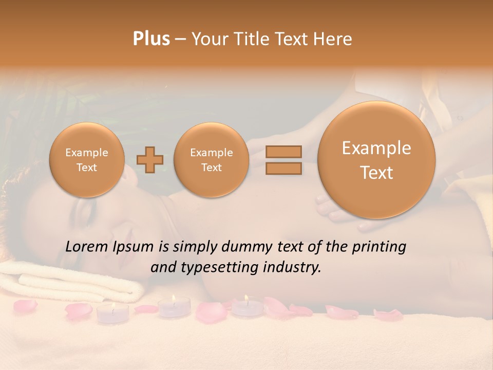 Luxury Treatment Skin PowerPoint Template