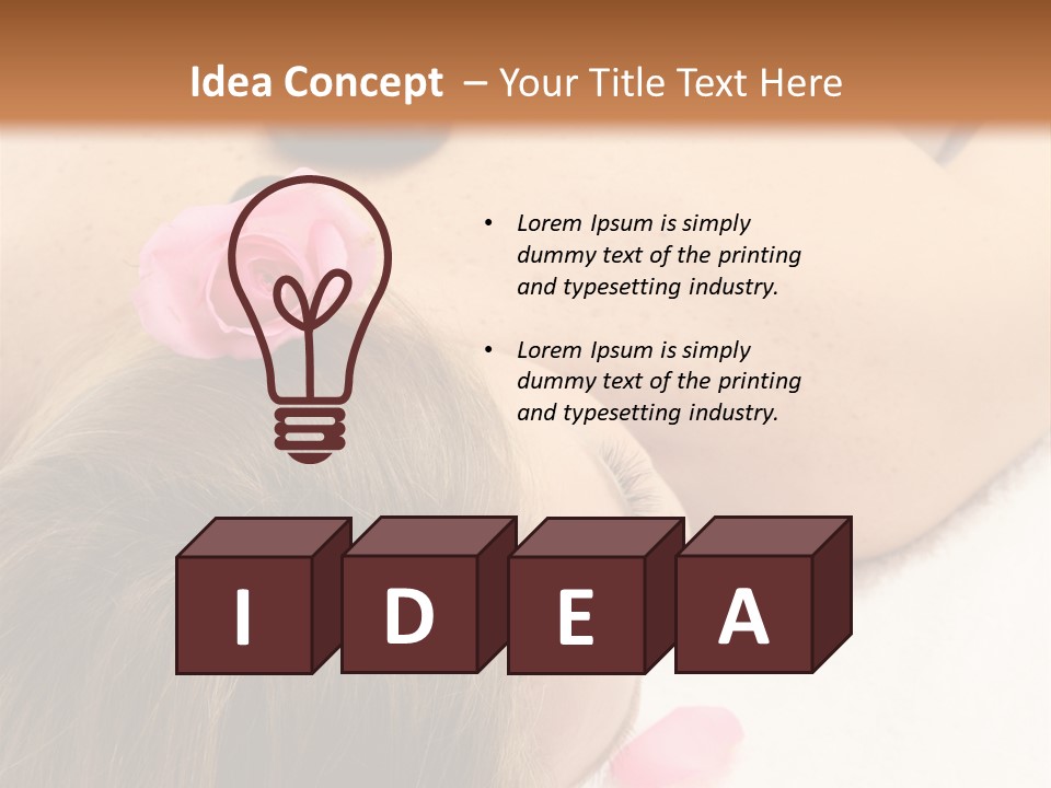 Young Black Happy PowerPoint Template